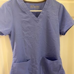 Greys anatomy by barco scrub top